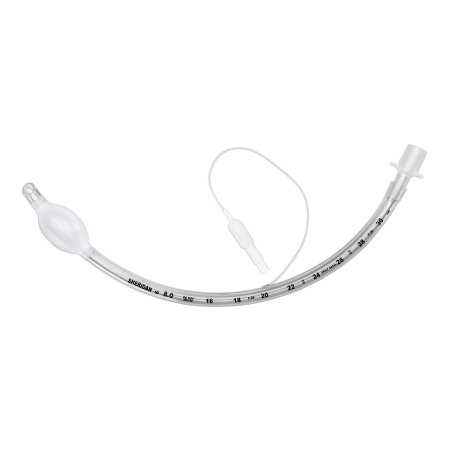 Cuffed Endotracheal Tube Sheridan HVT 313 mm Length Curved 7.0 mm Adult Murphy Eye