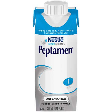 Tube Feeding Formula Peptamen Unflavored Liquid 250 mL Carton