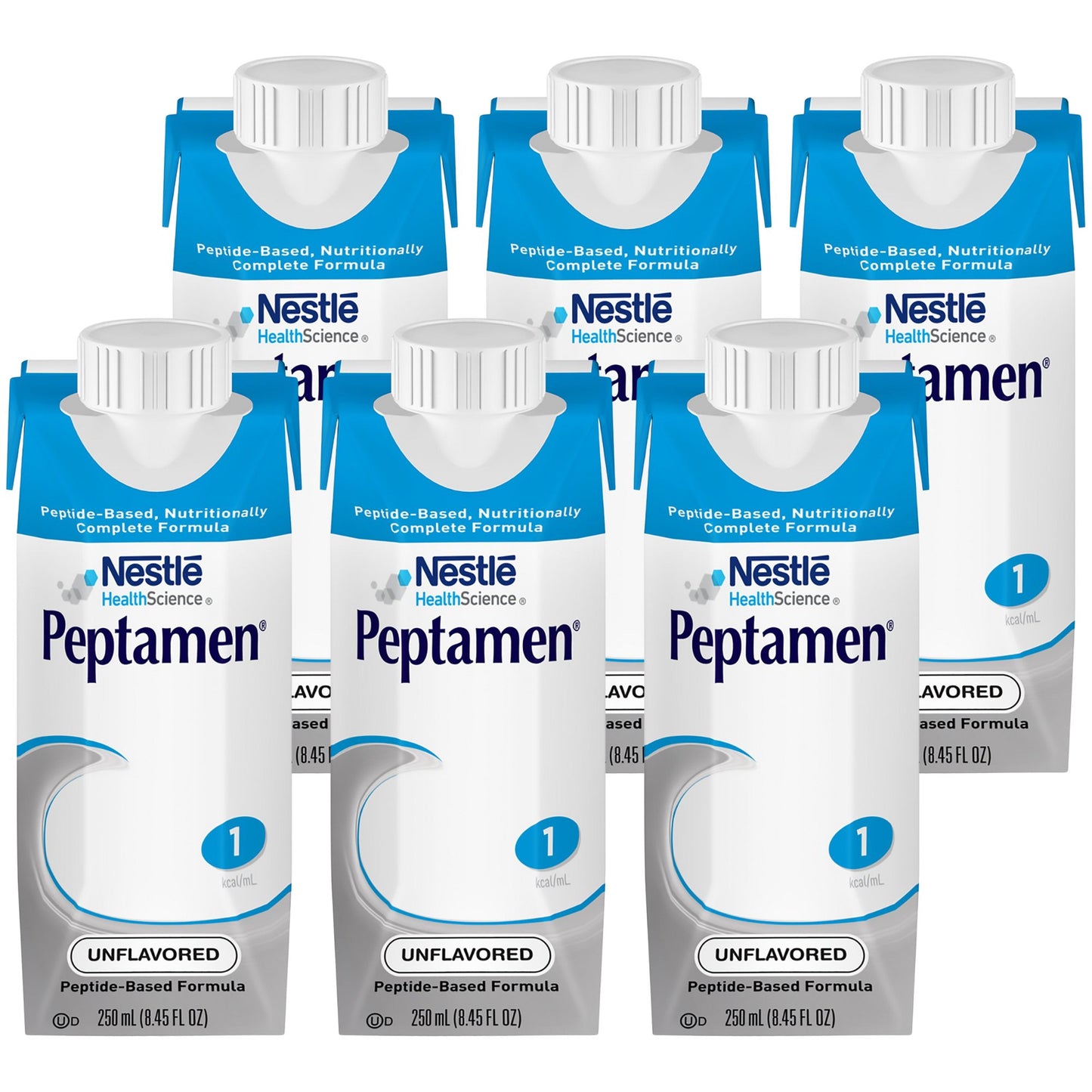 Peptamen Unflavored Peptide-Based Tube Feeding Formula 250 mL Carton