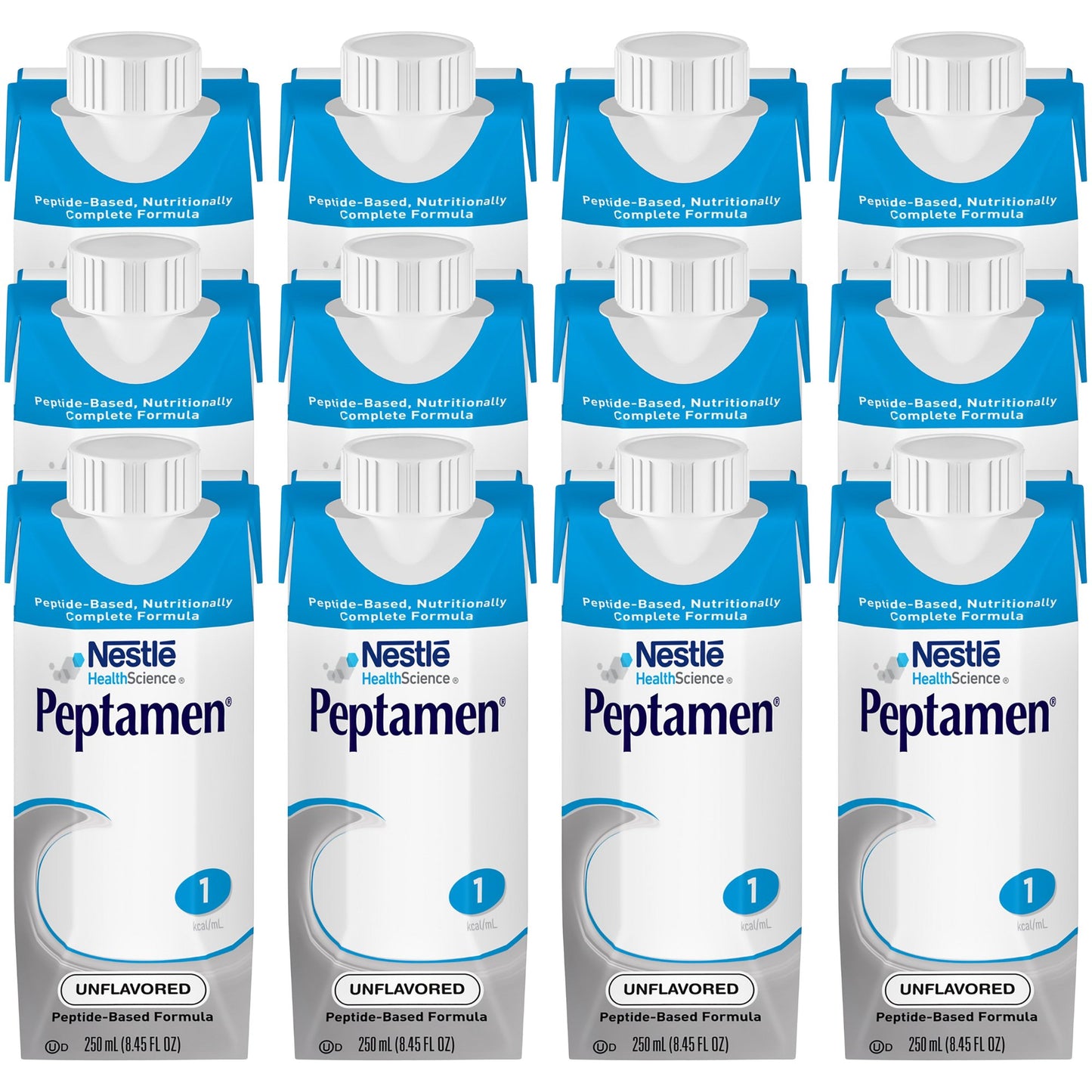 Peptamen Unflavored Peptide-Based Tube Feeding Formula 250 mL Carton