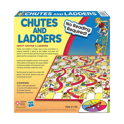 Hasbro Gaming Chutes and Ladders Board Game – Classic Game for Kids Ages 3+