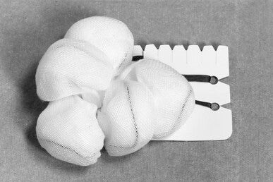 Teleflex Sterile Tonsil Sponge XLarge X-Ray Detectable Cotton Gauze – Surgical Tonsil Sponge