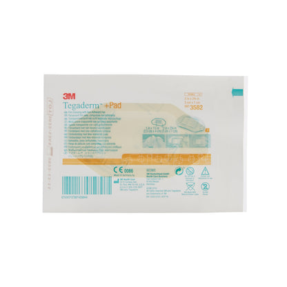 3M Tegaderm +Pad Transparent Film Dressing with Pad 2 x 2-3/4 Inch Sterile