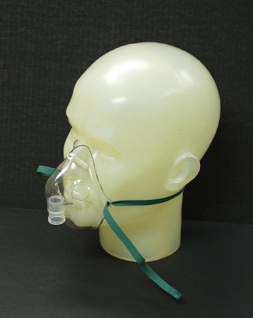 Aerosol Mask Salter Labs Elongated Style Adult One Size Fits Most Adjustable Head Strap