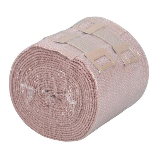 Elastic Bandage 2 Inch x 4-1/2 Yard Standard Compression with Clip Closure