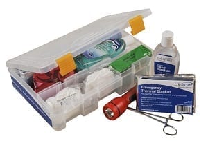 MobileAid All-Terrain Indoor/Outdoor Modular Trauma First Aid Station Cart – 274-Piece Emergency Response System