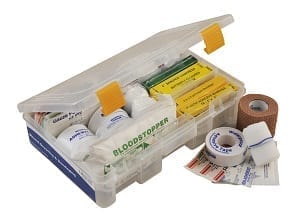 MobileAid All-Terrain Indoor/Outdoor Modular Trauma First Aid Station Cart – 274-Piece Emergency Response System