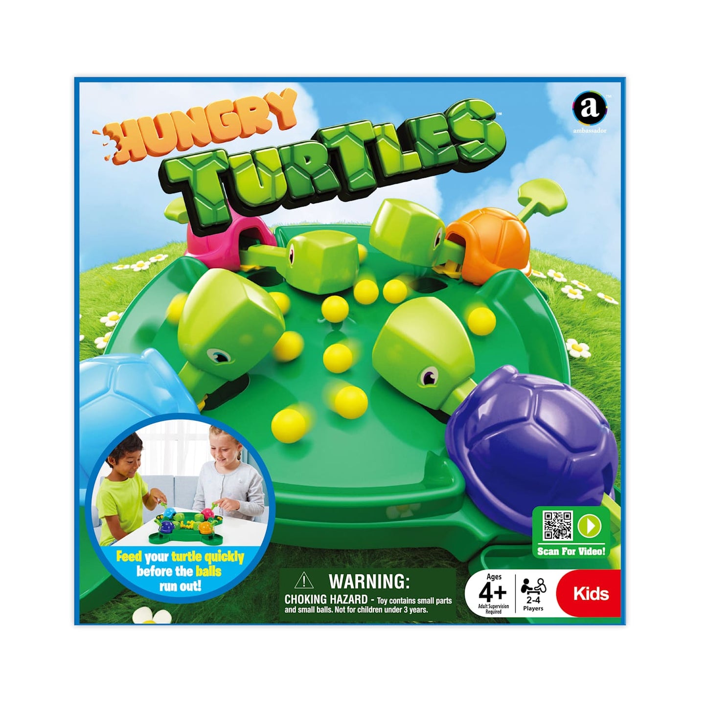 Hungry Turtles Game for Kids – Fast-Paced Family Feeding Challenge