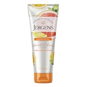 Hand and Body Moisturizer Jergens Body Butter Collection 7 oz. Tube Sweet Citrus Scent Lotion