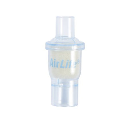 Hygroscopic Condenser Humidifier with Filter AirLife 30 mg @ 500 mL 0.8 cm @ 0.5 LPS / 2.4 cm @ 1.0 LPS