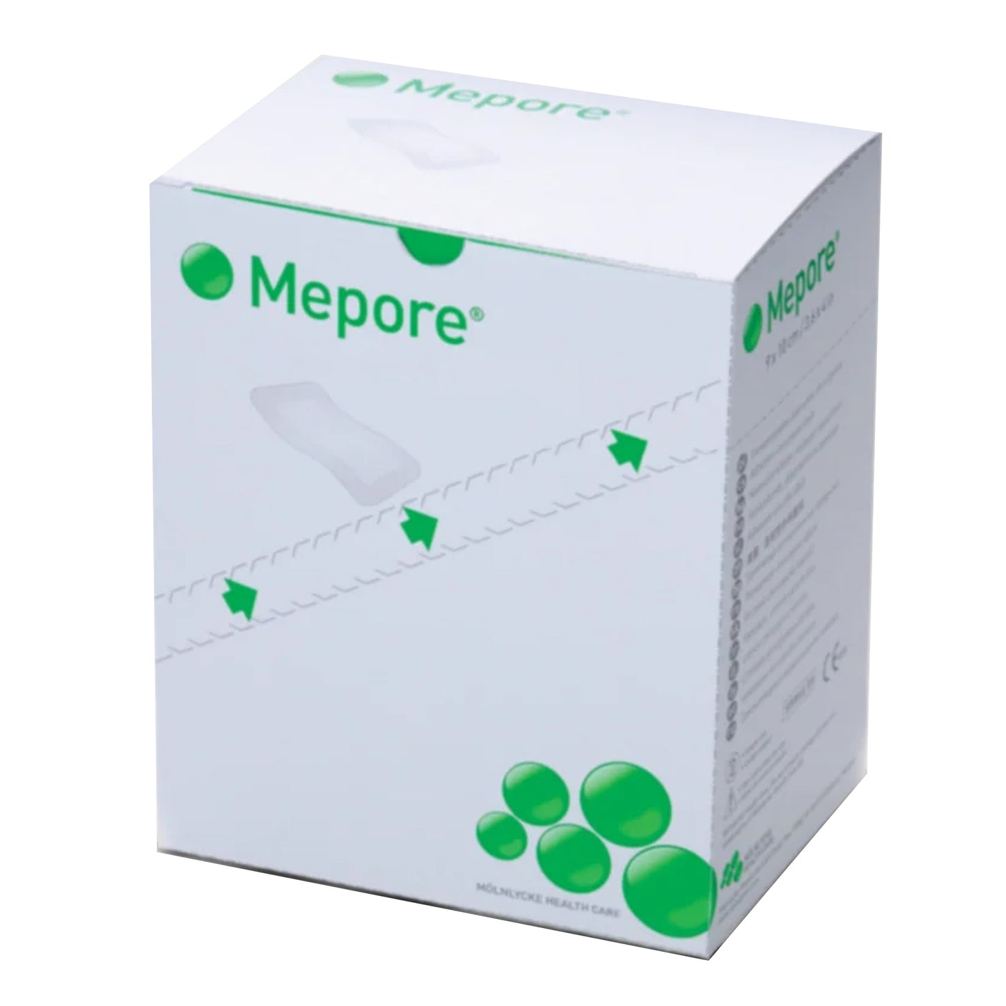 Mepore Composite Dressing 2-1/2 x 3 Inch Sterile Polyester Nonwoven with Border