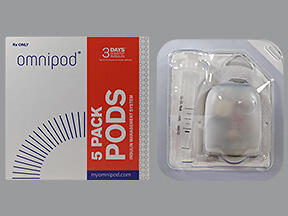 OmniPod UST400 Integrated Infusion Sets (Gen 3) Small, Durable, and Waterproof Insulin Delivery System