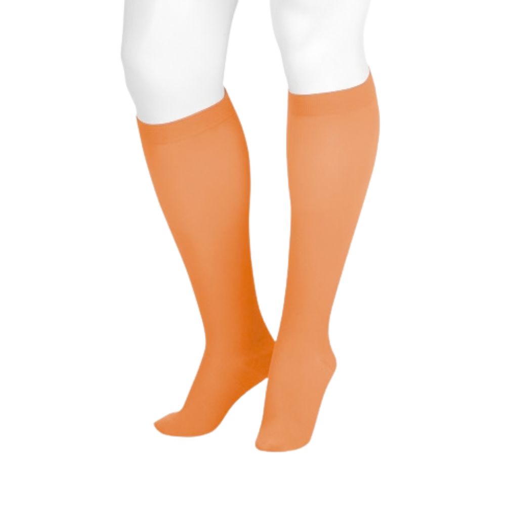 Juzo Dynamic Compression Stockings Knee High 20-30 mmHG Max Foll Foot 5 cm Short with Silicone Top Band