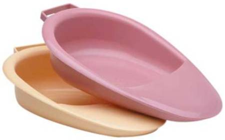 Fracture Bedpan Medegen Rose 2.6 Quart / 2460 mL