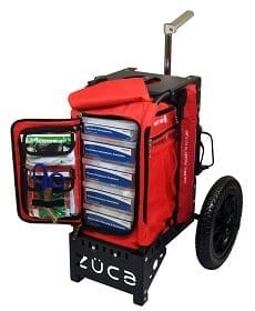 MobileAid All-Terrain Indoor/Outdoor Modular Trauma First Aid Station Cart – 274-Piece Emergency Response System
