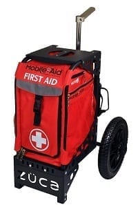 MobileAid All-Terrain Indoor/Outdoor Modular Trauma First Aid Station Cart – 274-Piece Emergency Response System