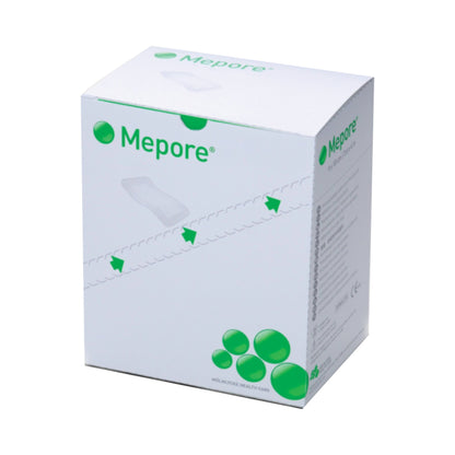 Mepore Composite Dressing 3-1/2 x 14 Inch Sterile Polyester Nonwoven with Border