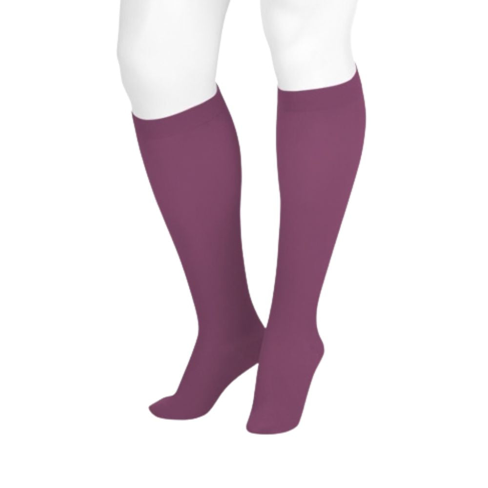 Juzo Dynamic Compression Stockings Knee High 20-30 mmHG Max Foll Foot 5 cm Short with Silicone Top Band