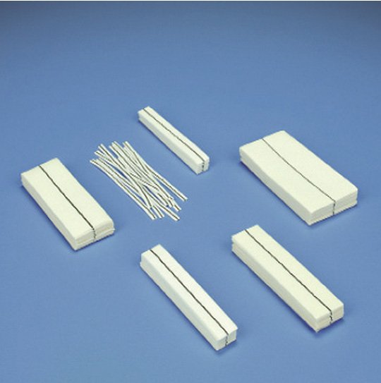 DeRoyal X-Ray Detectable Surgical Neuro Sponge Rayon 1/4 x 6 Inch Sterile 10 Count Pack