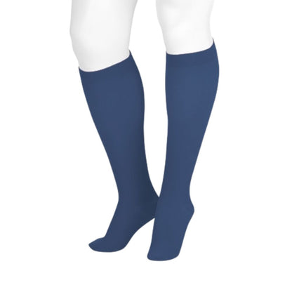 Juzo Dynamic Compression Stockings Knee High Max 30-40 mmHG Full Foot Short 5 cm with Silicone Top Band