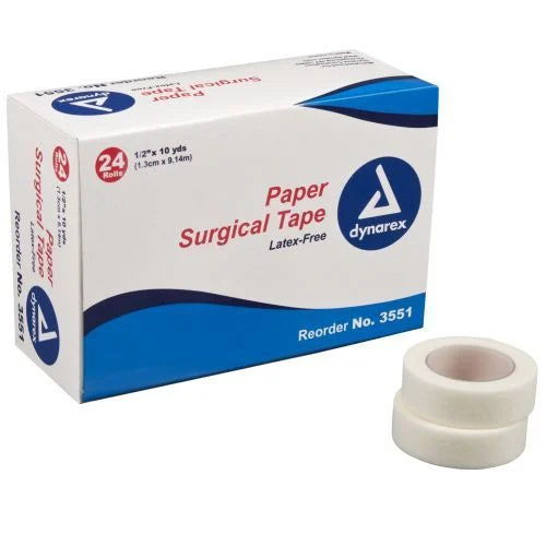 Paper Surgical Tape, Latex-Free by Dynarex Convenient, Gentle, and Breathable