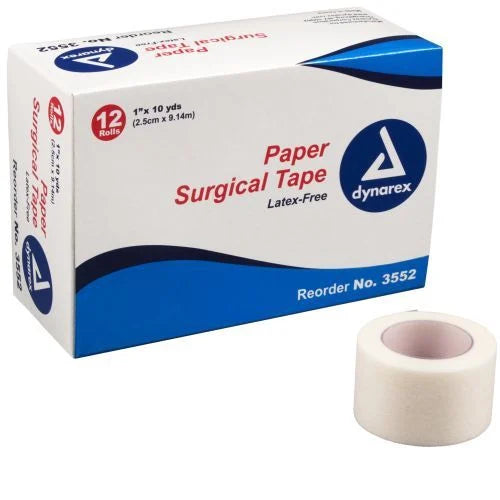 Paper Surgical Tape, Latex-Free by Dynarex Convenient, Gentle, and Breathable