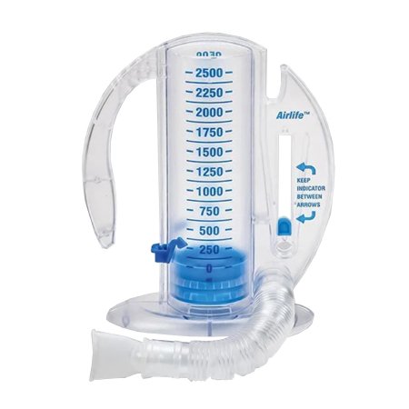 Incentive Spirometer AirLife Adult 2500 mL