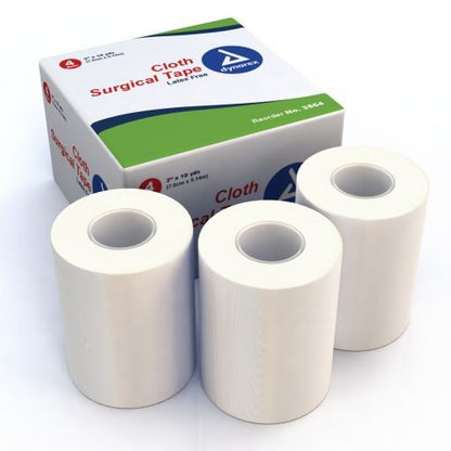 Cloth Surgical Tape, Latex-Free Gentle Adhesion with Easy Tear Design