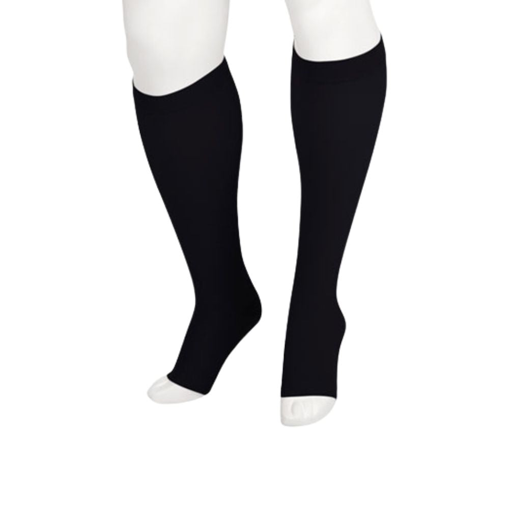 Compression Stockings: Juzo Soft 15-20 mmHg Knee Open Toe in Short