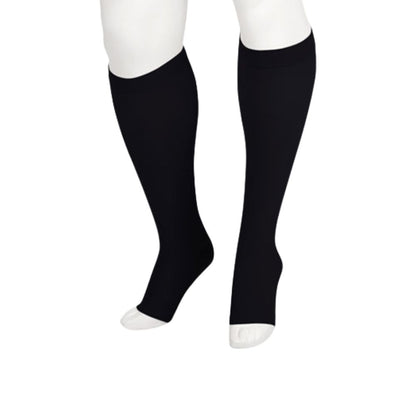 Compression Stockings: Juzo Soft 15-20 mmHg Knee Open Toe in Short