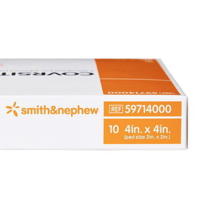 Covrsite Composite Dressing, 4 x 4 Inch, NonSterile, Film Backing