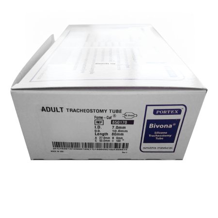 Cuffed Tracheostomy Tube Bivona Fome-Cuf Disposable IC Size
