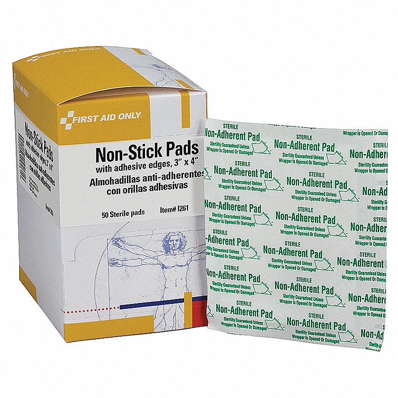 First Aid Only Island Dressing 3 x 4 Inch Sterile Rectangle