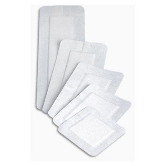 Covaderm Composite Dressing 4 x 8 Inch Sterile Rectangle Dressing with Border