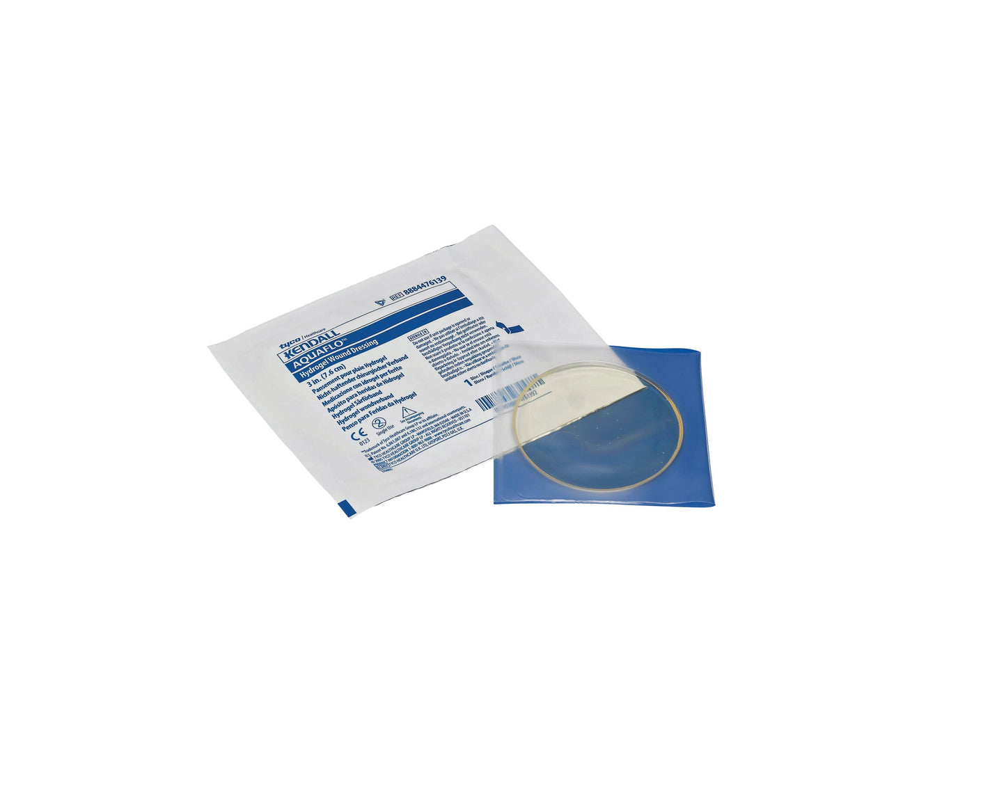 Kendall Hydrogel Wound Dressing Sheet 3 Inch Round Sterile