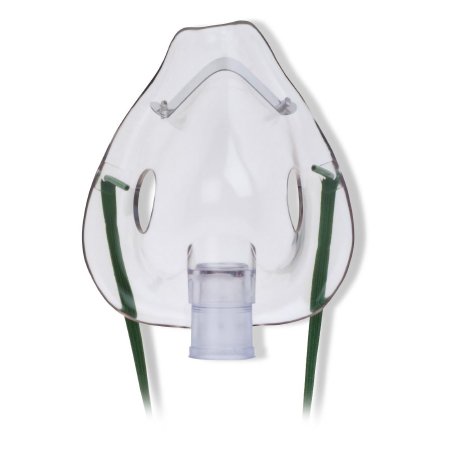 Aerosol Mask Hudson RCI Elongated Style Adult One Size Fits Most Adjustable Head Strap / Nose Clip