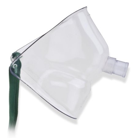 Aerosol Mask Hudson RCI Under the Chin Style Adult One Size Fits Most Adjustable Head Strap