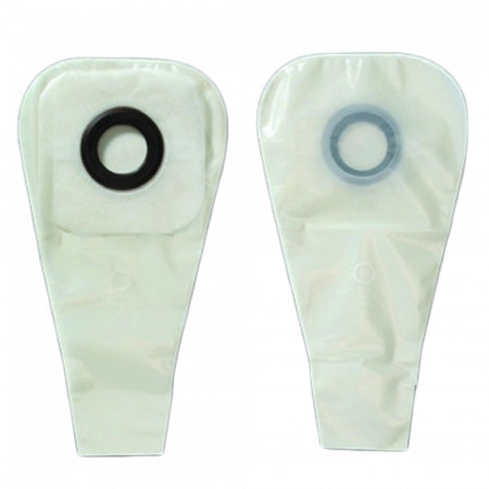 Ostomy Pouch Karaya 5 One-Piece System 12 Inch Length 2-1/2 Inch Stoma Drainable Convex, Pre-Cut