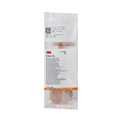 3M Coban LF Cohesive Bandage 6 Inch x 5 Yard Self-Adherent Tan Standard Compression