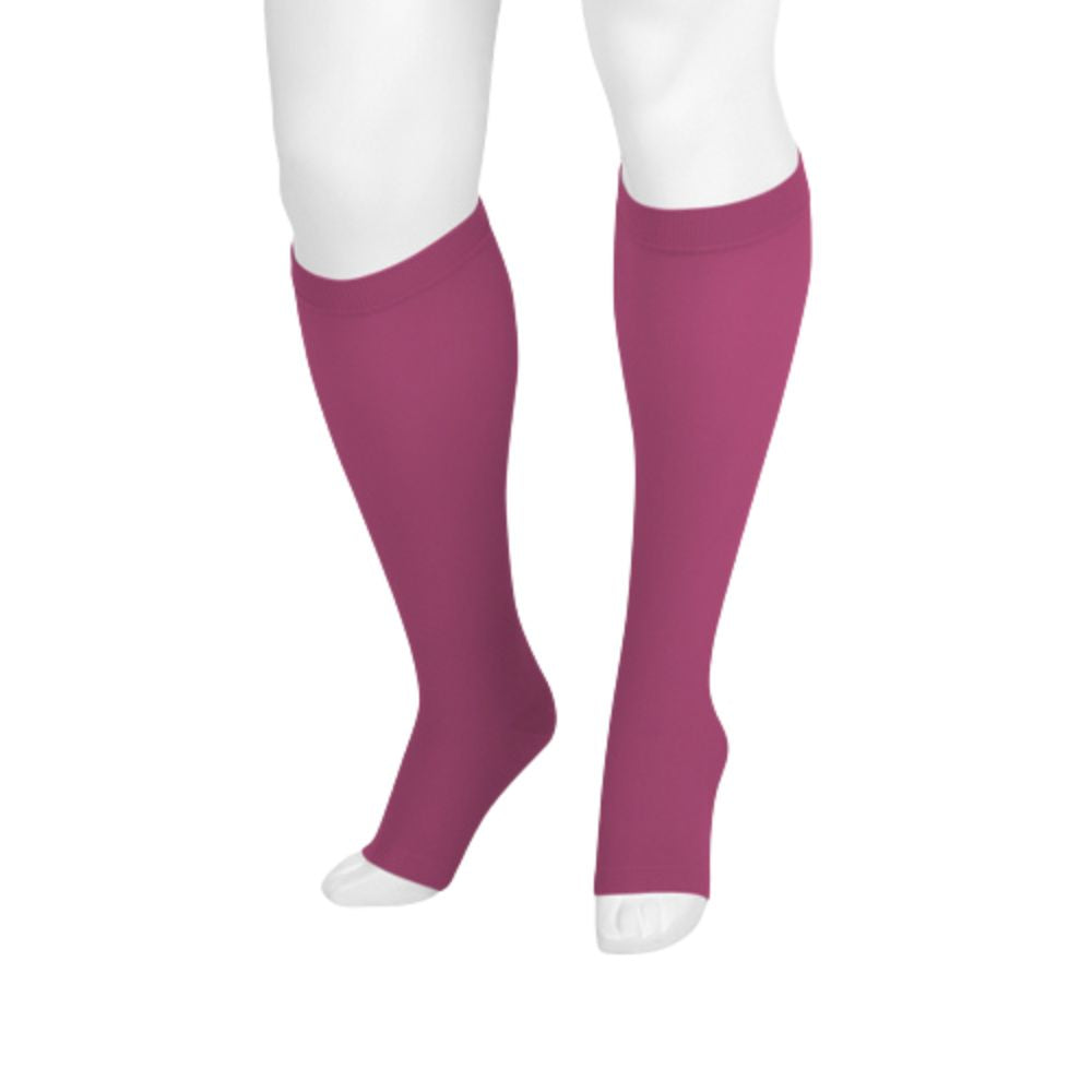 Compression Stockings: Juzo Soft 15-20 mmHg Knee Open Toe in Short