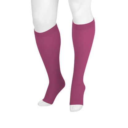 Compression Stockings: Juzo Soft 15-20 mmHg Knee Open Toe in Short