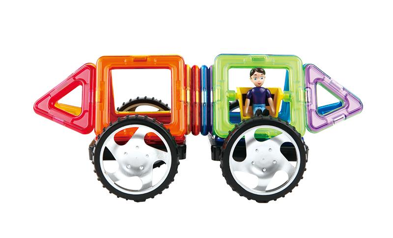 Magformers WOW Set 16-Piece Magnetic Construction Toy – STEM Learning Building Set for Kids 3+