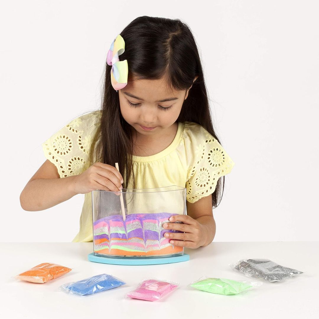 Creativity for Kids Rainbow Sandland Sensory Sand Art Kit Ages 6+