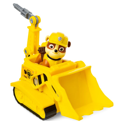 PAW Patrol Rubble’s Bulldozer Vehicle with Collectible Figure (Ages 3+)