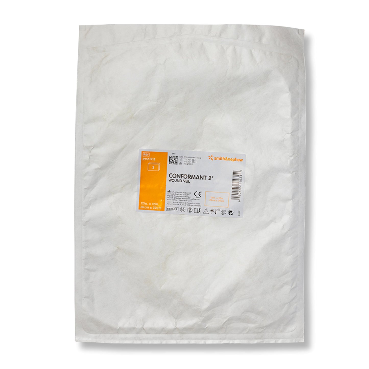 Conformant 2 Wound Contact Layer Dressing 12 x 12 Inch – Sterile