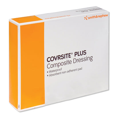 COVRSITE Plus Composite Dressing, 6 x 6 Inch, Non-Sterile – Film Backing with Border