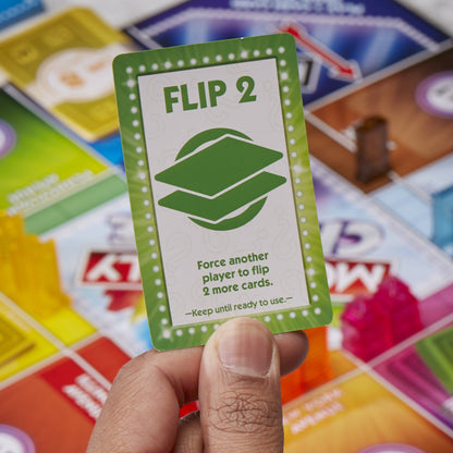 Hasbro Monopoly Chance – Fast-Paced Card-Flipping Monopoly Game for Ages 8+