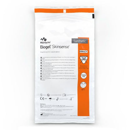 Surgical Glove Biogel Skinsense Sterile Polyisoprene Standard Cuff Length Micro-Textured Straw Not Chemo Approved