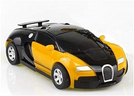 Kid’s Robot Bugatti Veyron Car Toy – 2-in-1 Transforming Robot Race Car (Ages 3+)