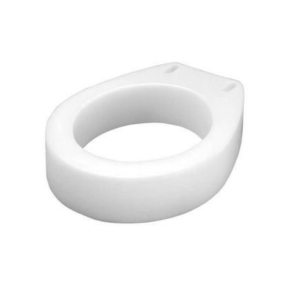 Raised Toilet Seat Carex 3-1/2 Inch Height White 300 lbs. Weight Capacity